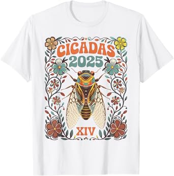 Cicada Brood XIV Summer 2025 Reunion Tour Swarm Cicadas T-Shirt