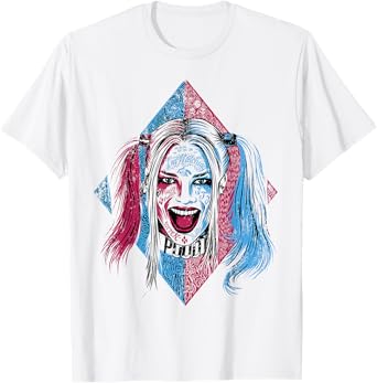 DC Suicide Squad Harley Quinn Lil Face T-Shirt