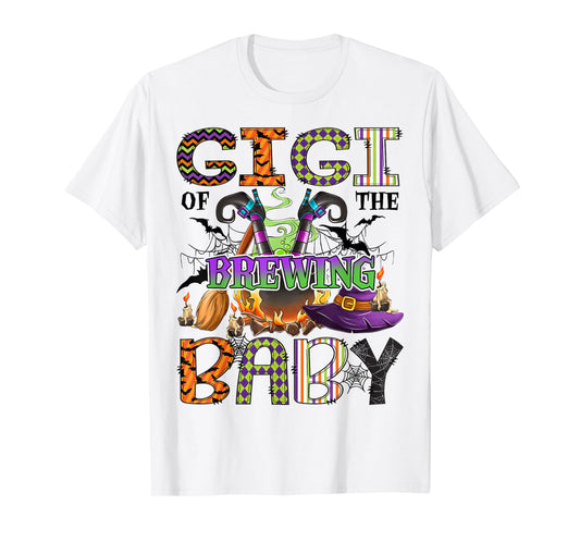 Gigi of Brewing Baby Halloween One Spooky Gigi T-Shirt