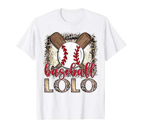 Baseball Lolo Leopard Proud Ball Lolo Game Day T-Shirt