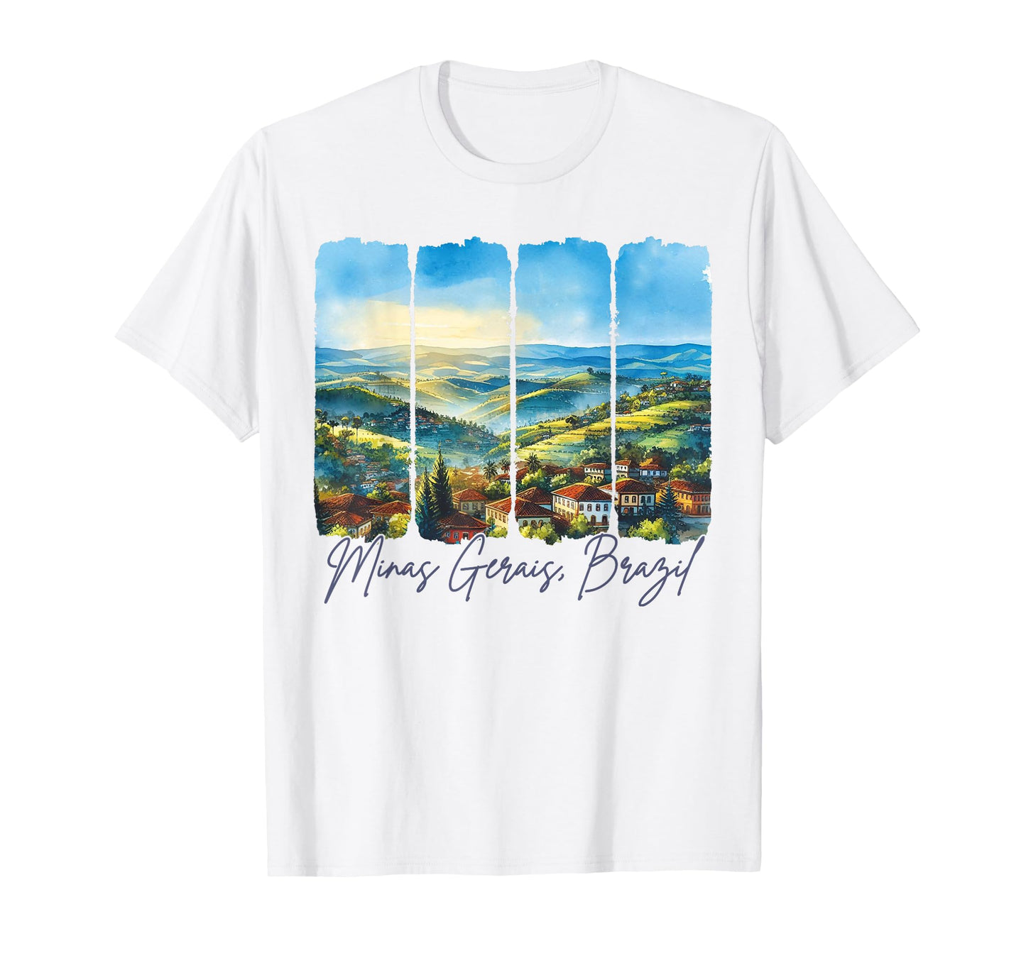Minas Gerais Brazil Traveling Trip Minas Gerais Vacation T-Shirt