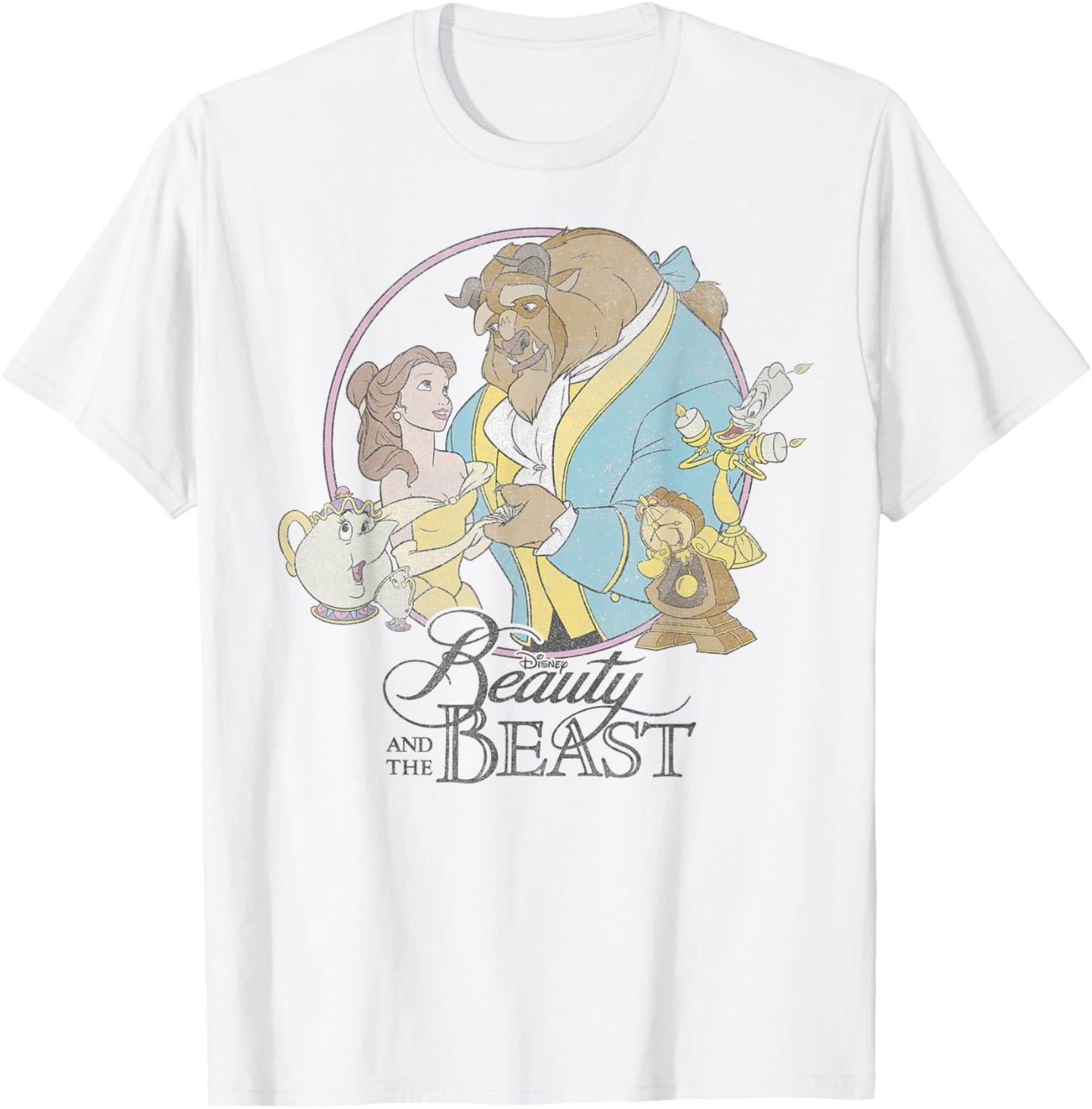 Disney Beauty And The Beast Classic Group Shot T-Shirt