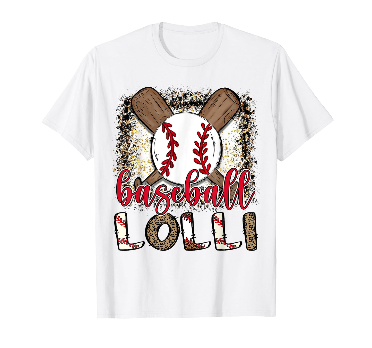 Baseball Lolli Leopard Proud Ball Lolli T-Shirt