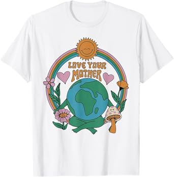 Love Your Mother Vintage Environmentally Friendly Earth Day T-Shirt