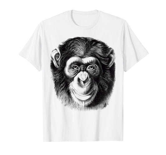 Chimpanzee Monkey Cool Chimpanzee T-Shirt