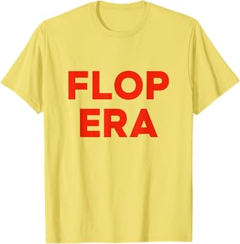 FLOP ERA T-Shirt, Yellow