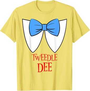 Tweedle Dee Costume Halloween Fairytale Character T-Shirt