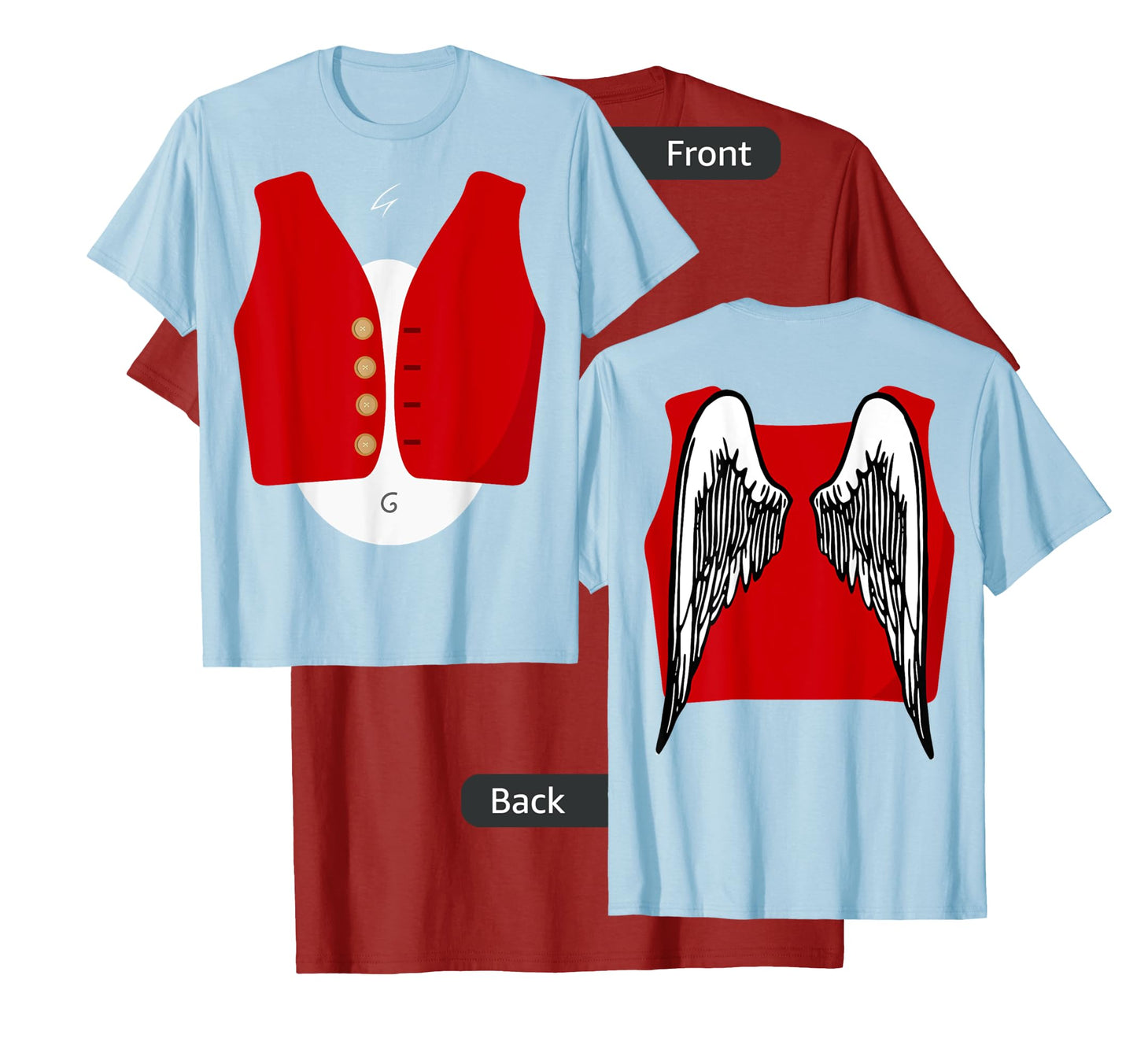 Costume Flying Monkeys Halloween ( wings on the back) T-Shirt