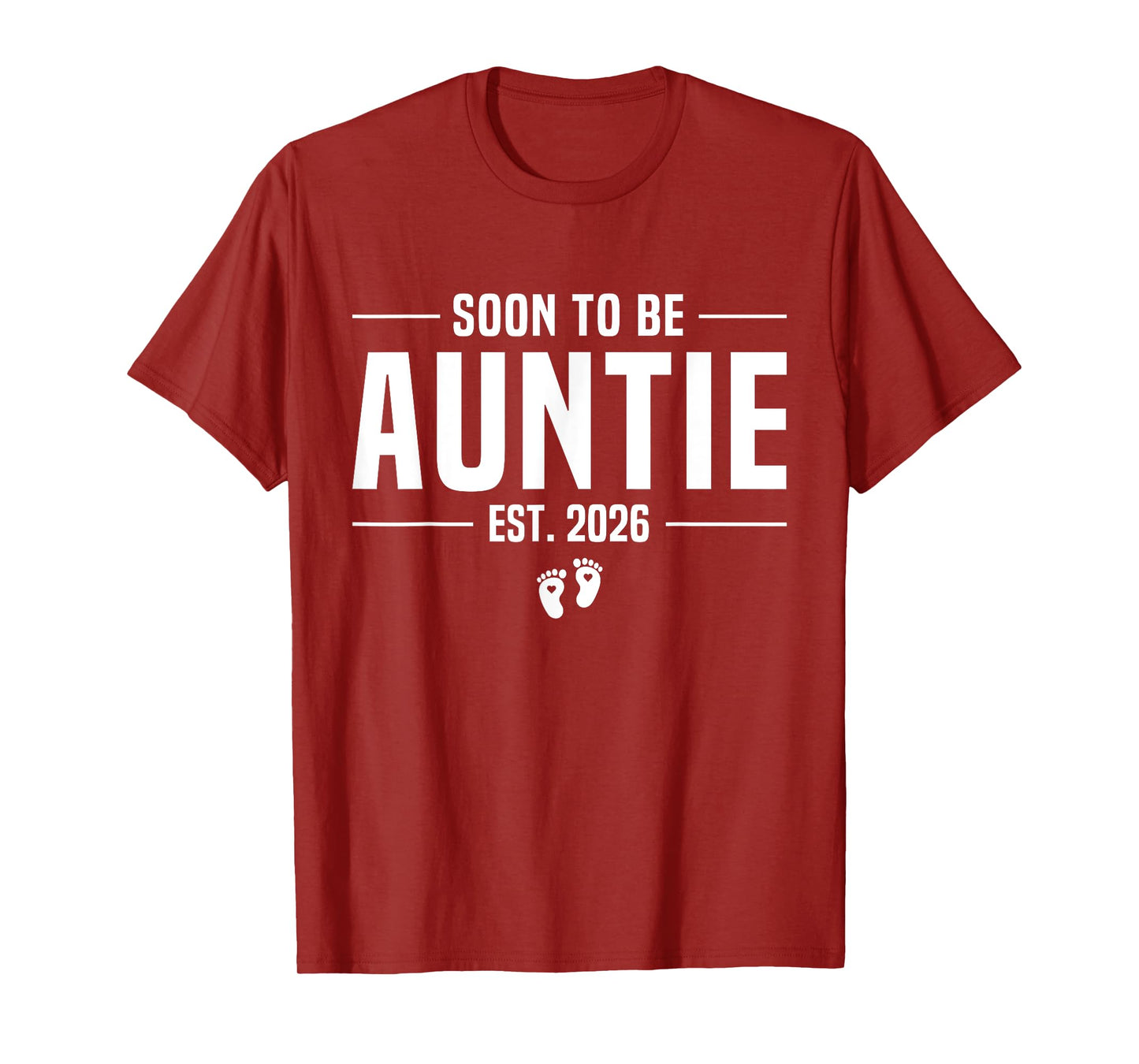 Soon to be Auntie 2026 Loading Promoted to Auntie 2026 T-Shirt