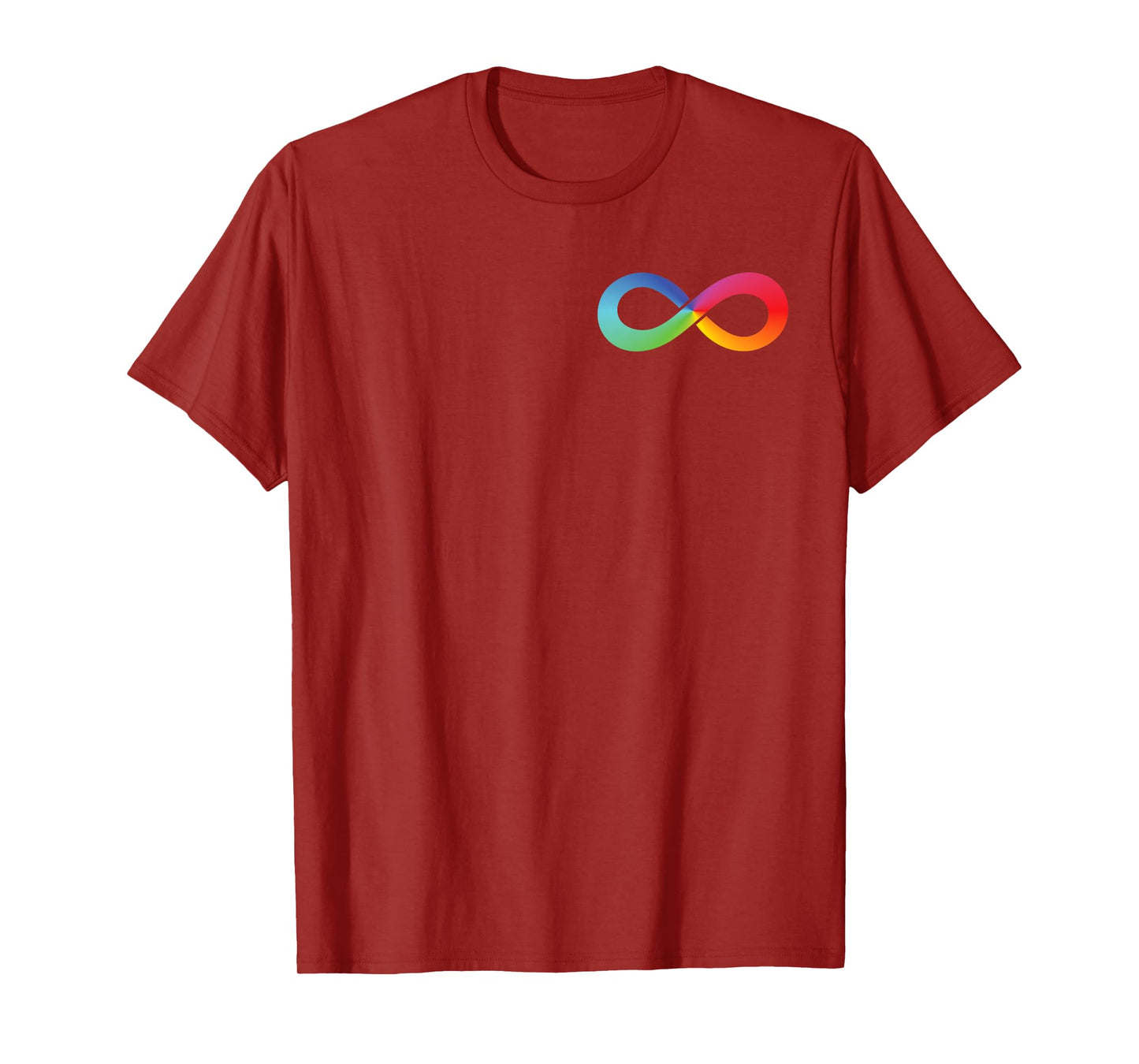 Rainbow Infinity Symbol Autism Awareness Neurodiversity T-Shirt