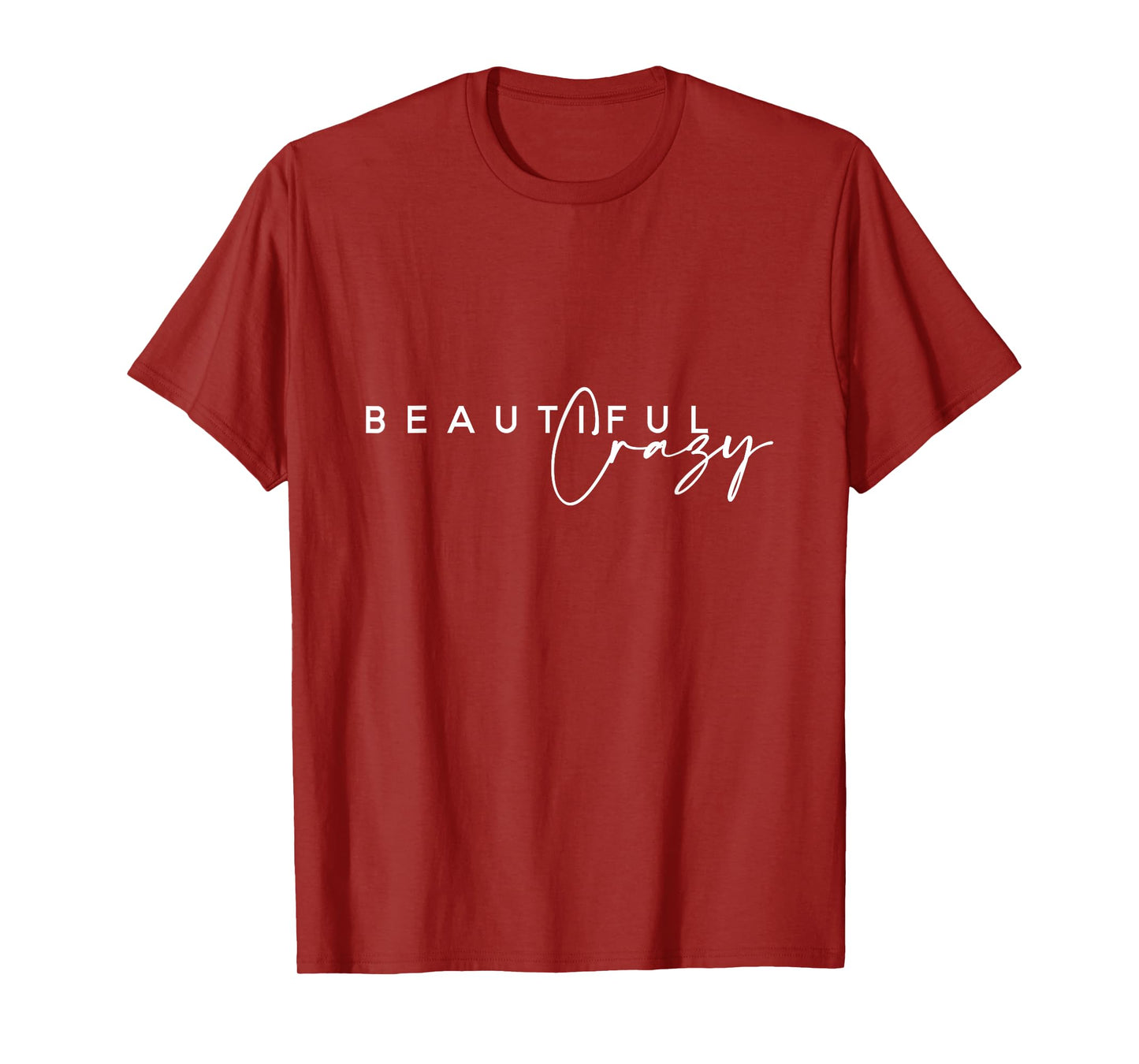 Crazy Women Beautiful Country Music Girl T-Shirt