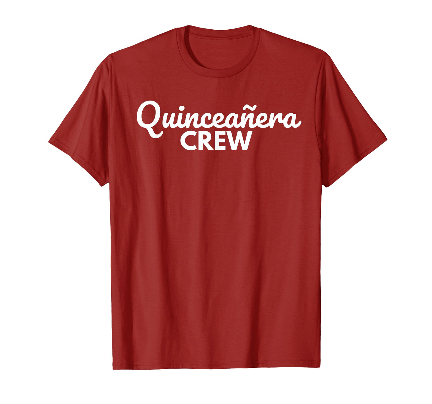 Cute Latino Quinceañera party 15th Birthday Quinceañera Crew T-Shirt