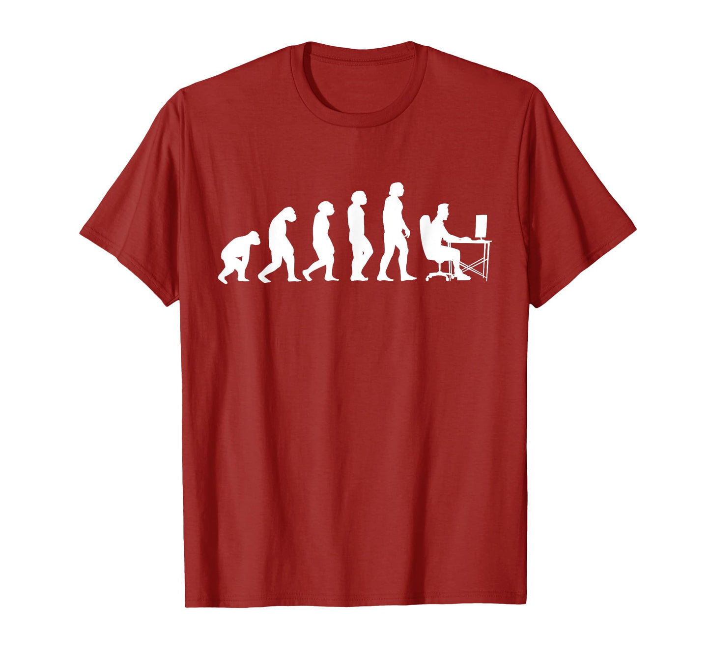 Programmer Evolution Funny Web Developer Nerd Gamer T-Shirt
