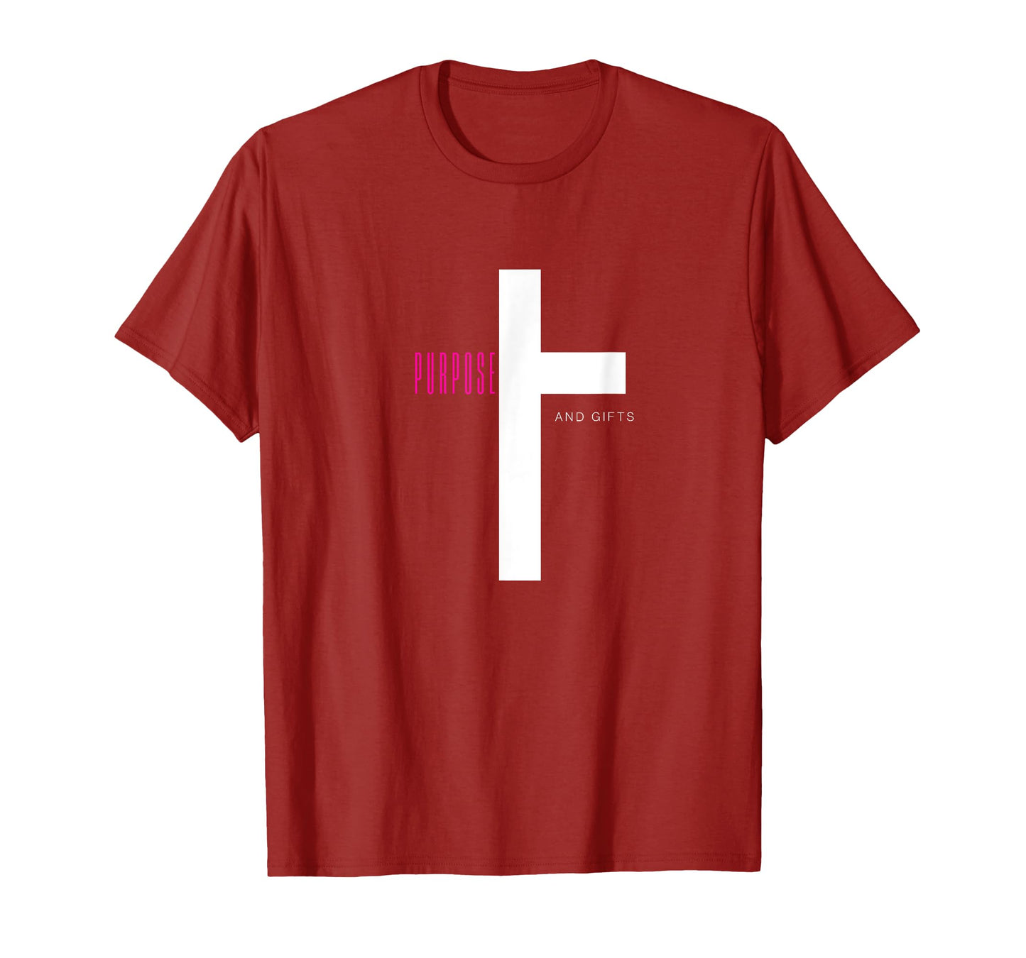 Purpose and Gifts Cross T-Shirt