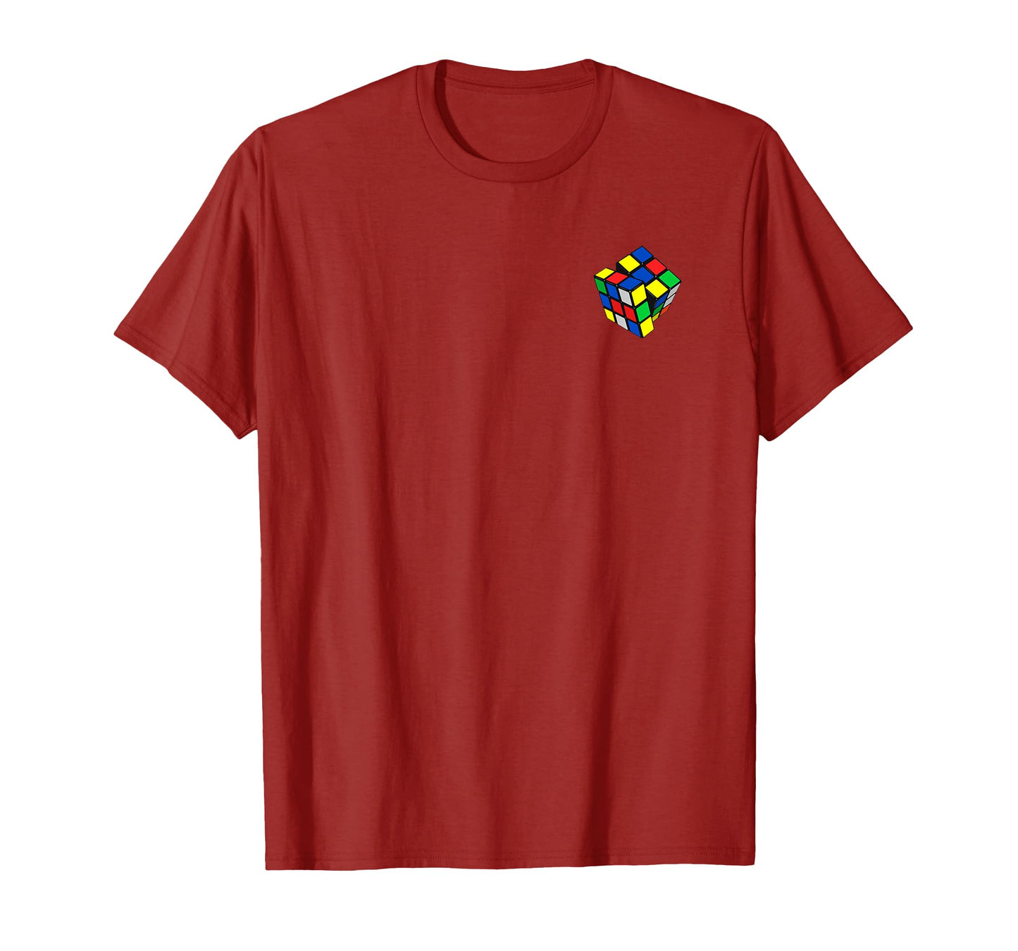 Impossible Rubik Rubix Rubics Cube Pocket Retro Gaming Boy T-Shirt