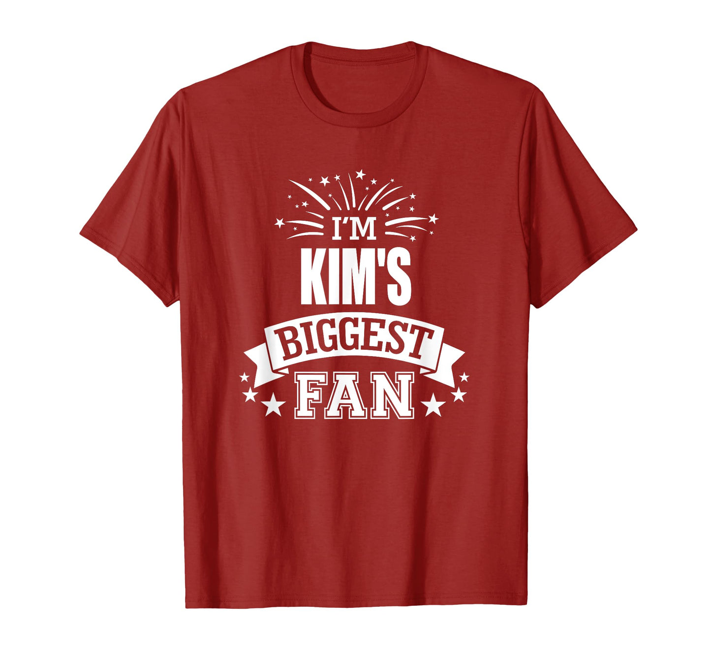 I'm Kim's Biggest Fan Love Kim #1 Sports T-Shirt
