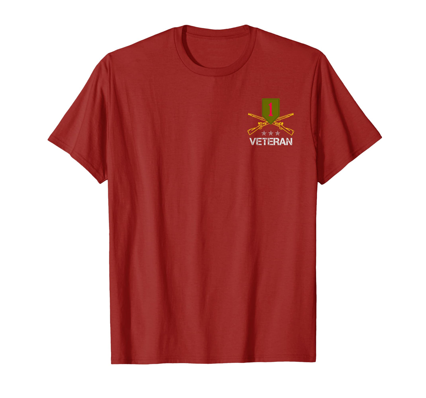 1st Infantry Division Veteran Shirt Military Veterans Day T-Shirt
