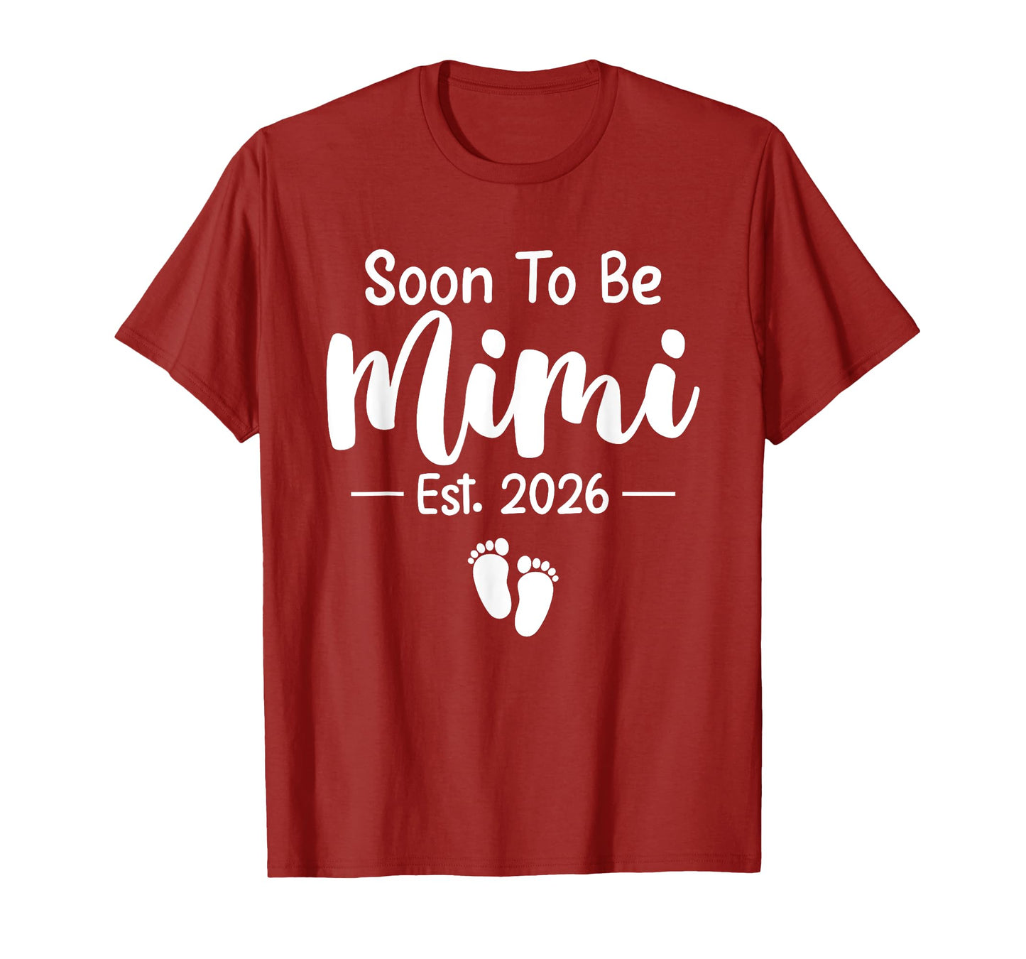 Soon To Be Mimi 2026 Cute Pregnancy Announcement New Mimi T-Shirt