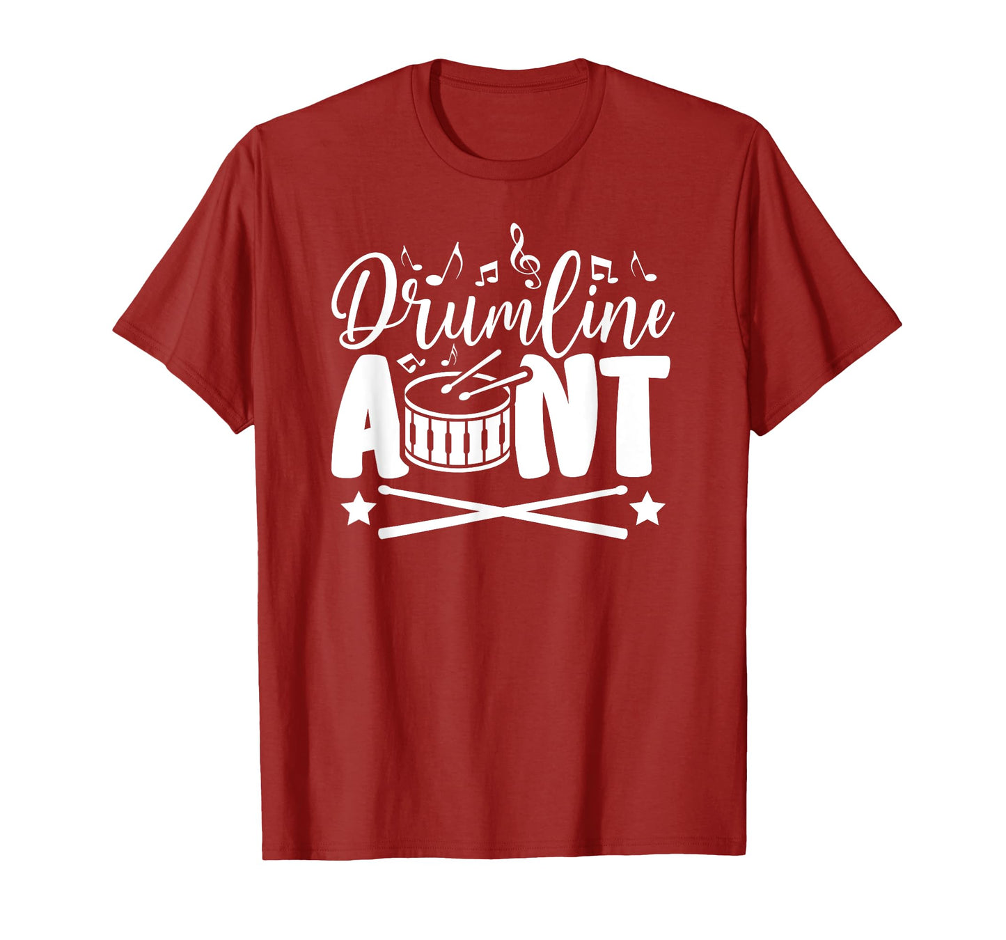 Drumline Aunt Proud Drumline Auntie T-Shirt