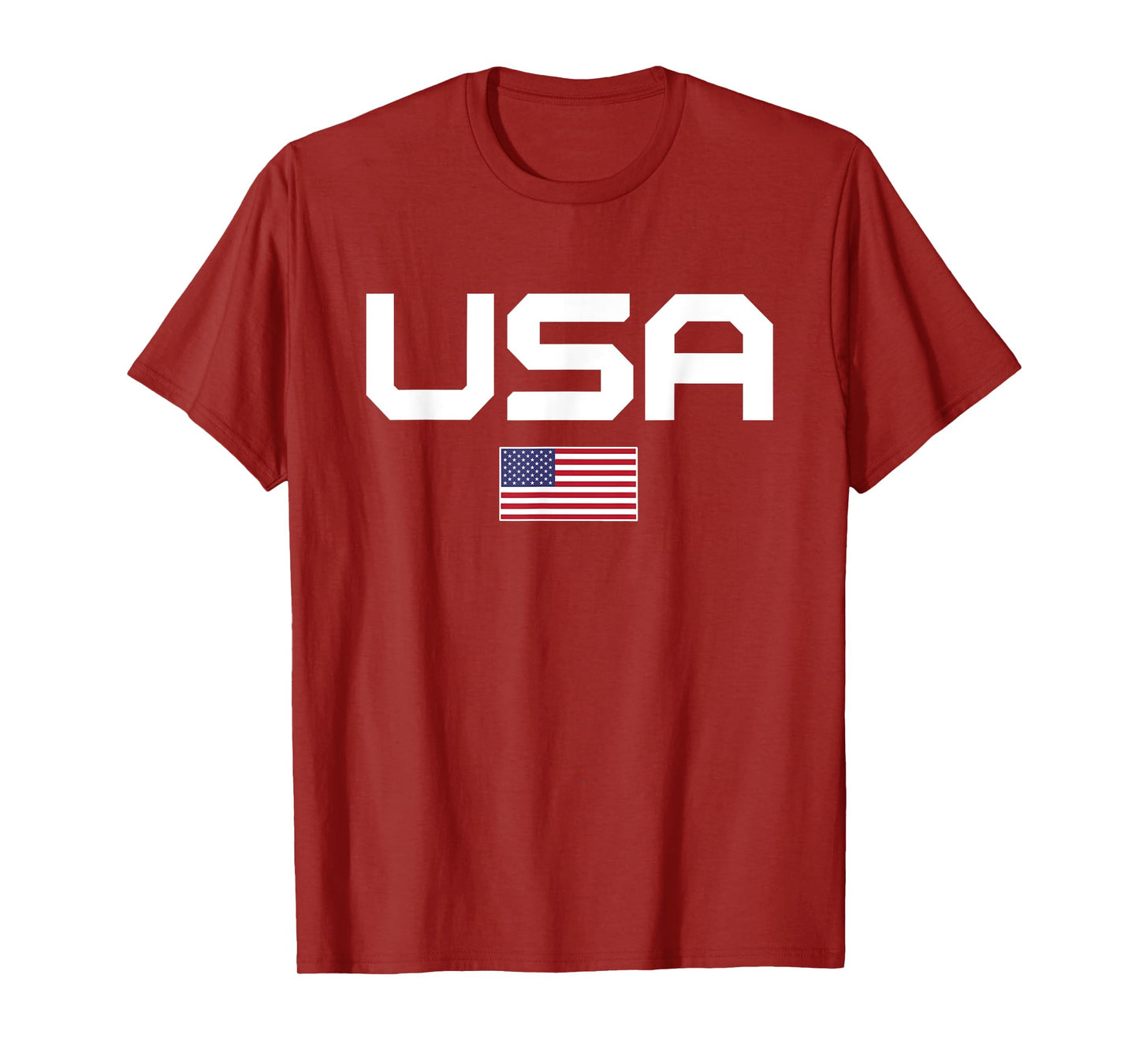 American Flag Cool Patriotic Men Women 4th of July USA Flag T-Shirt