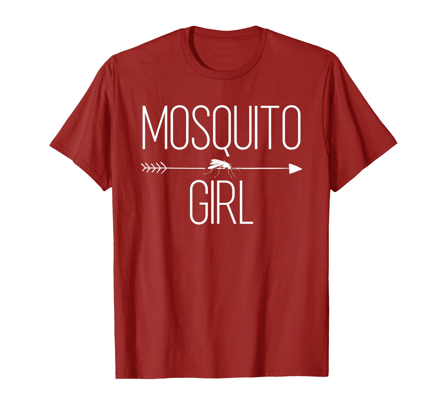Mosquito Girl Gift For Women Insect Gnat Animal Lover T-Shirt