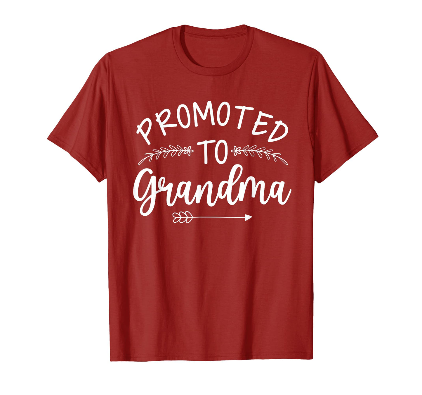 Promoted To Grandma Art For Mom Women New Grandmother To Be T-Shirt