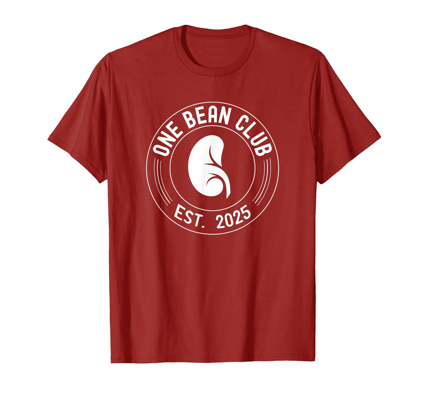 One Bean Club 2025 Kidney Donor Transplant T-Shirt
