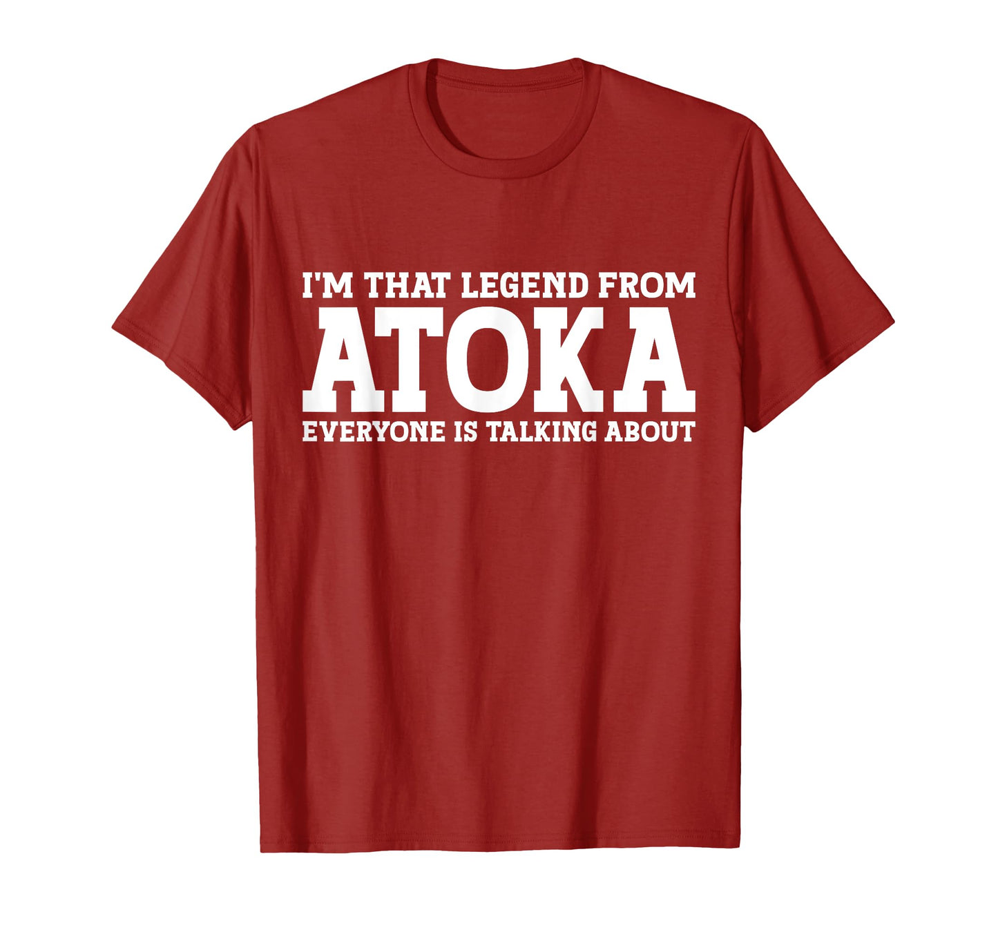 Atoka Hometown TN Tennessee Home Roots Funny City Atoka T-Shirt