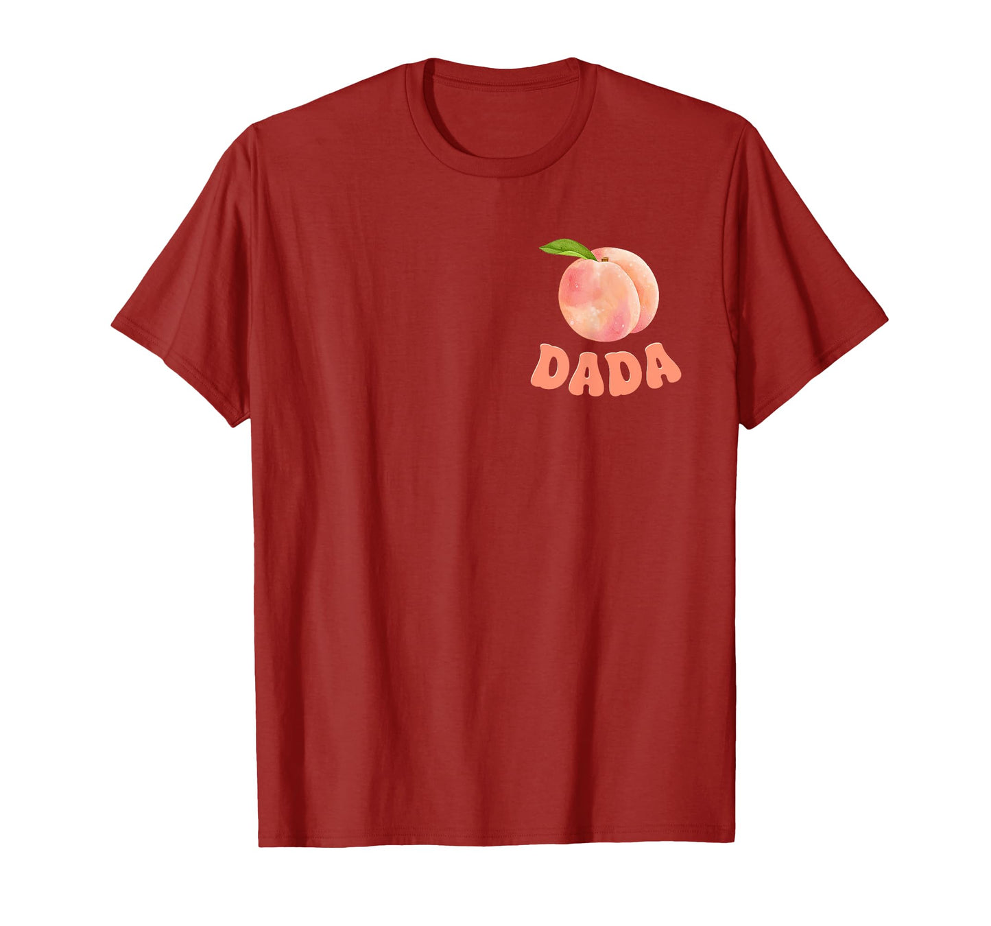 Dada Sweet One Peach 1st Birthday Family Party Mom and Dad T-Shirt