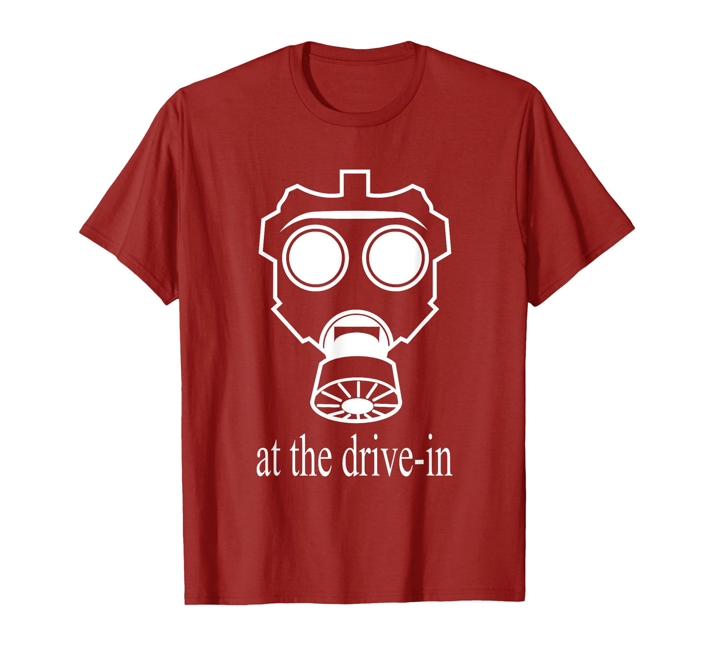 At The Drive In Gasmask Men Women T-Shirt