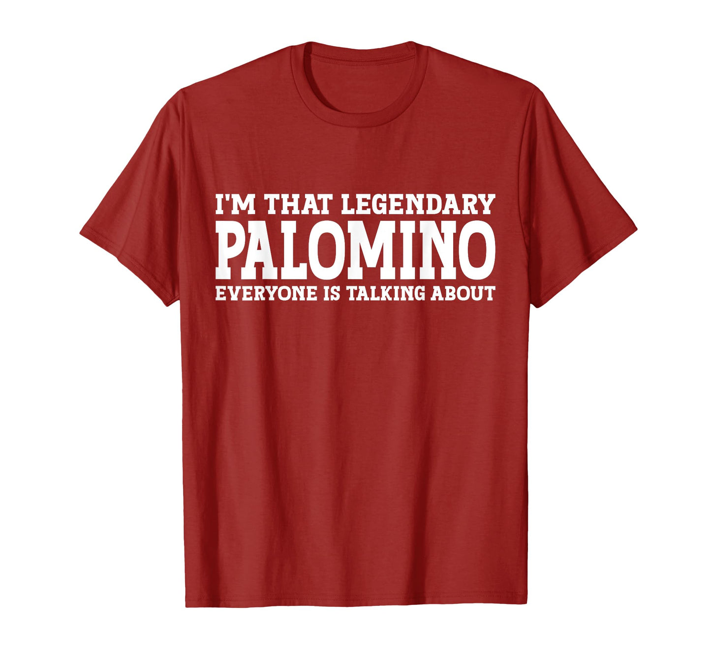 Palomino Surname Funny Team Family Last Name Palomino T-Shirt