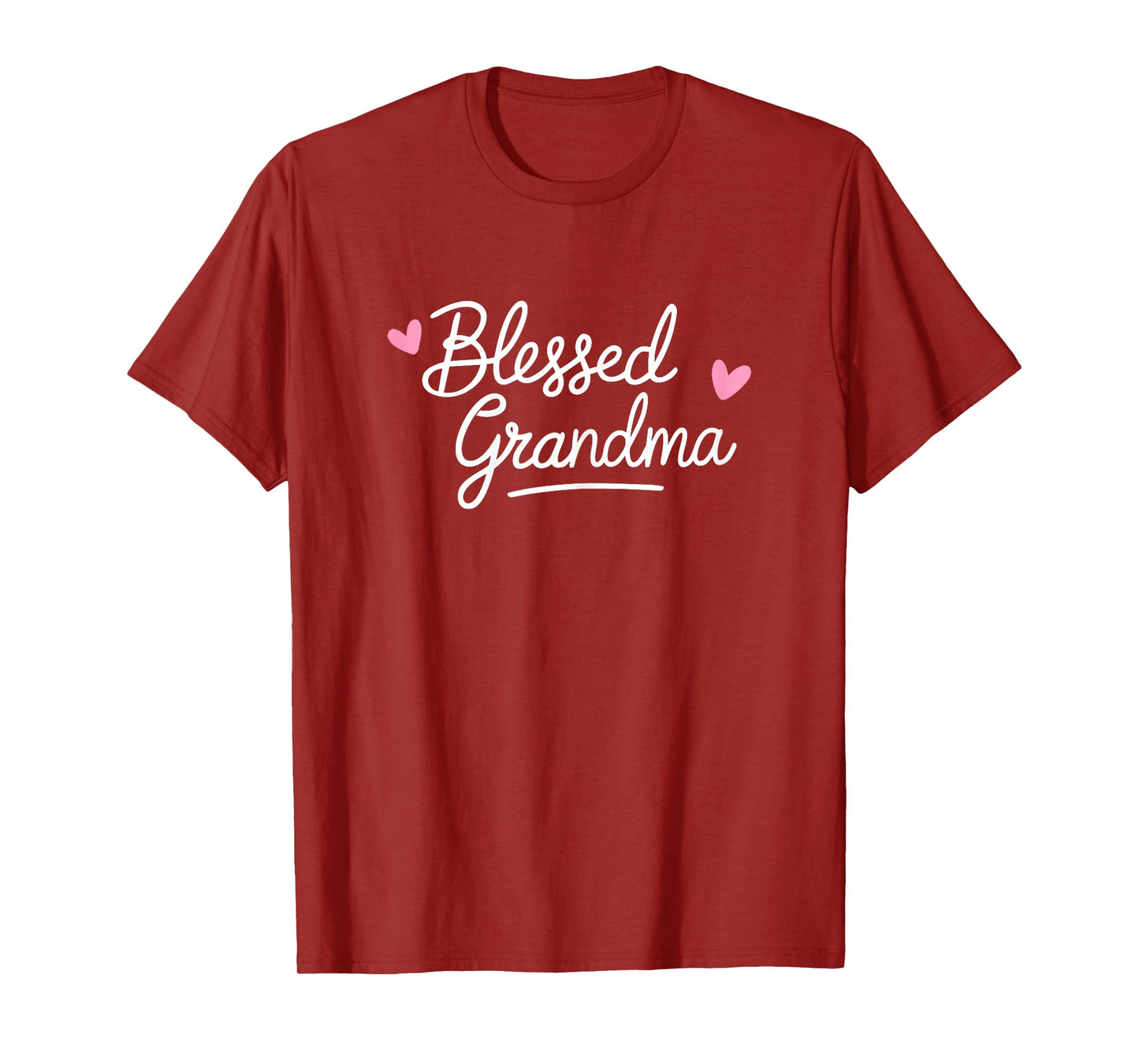 Blessed Grandma Shirt Women Grandmother Mothers Day T-Shirt