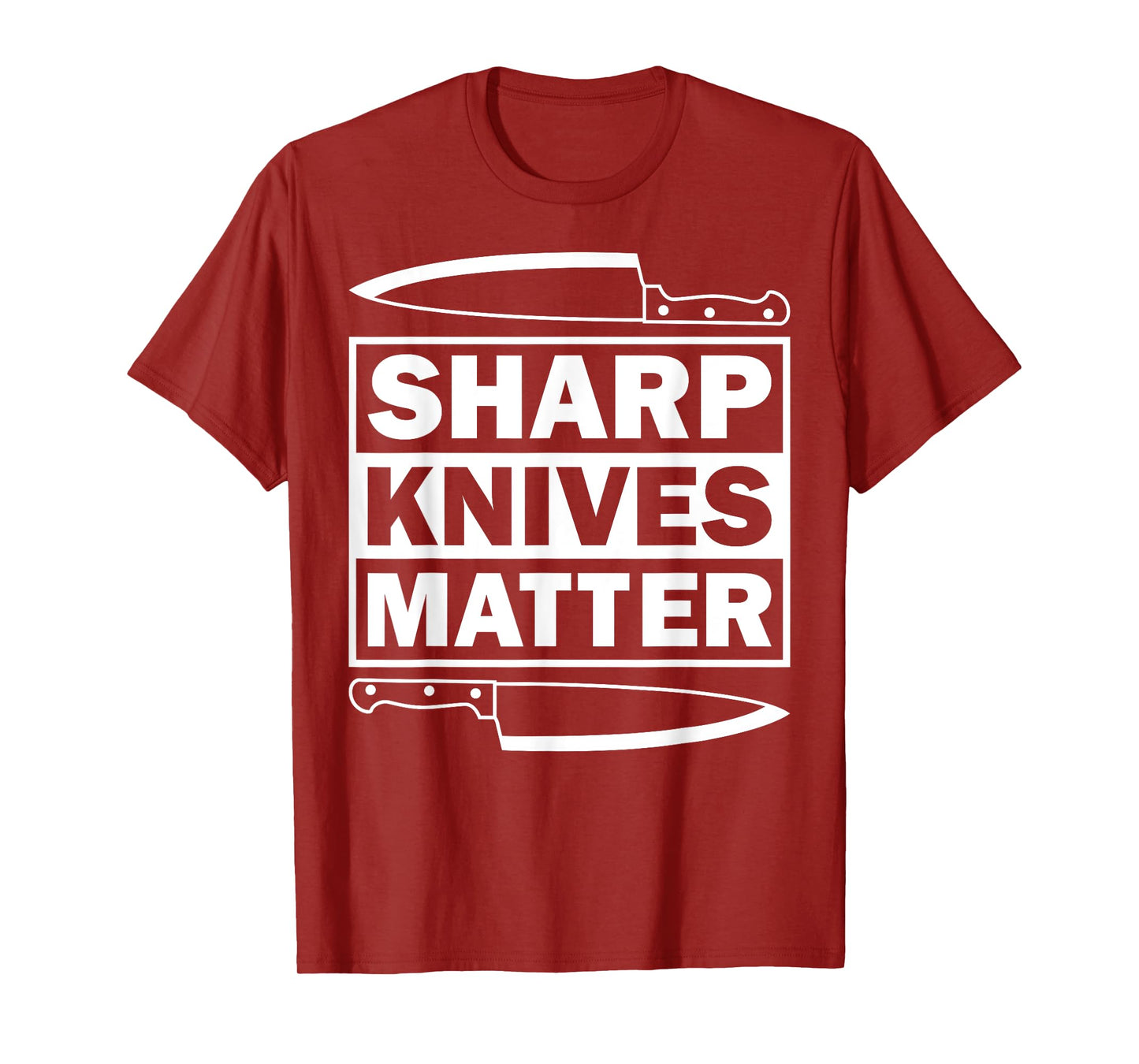 Funny Cooking Gift For Men Women Culinary Chef Knife Lovers T-Shirt