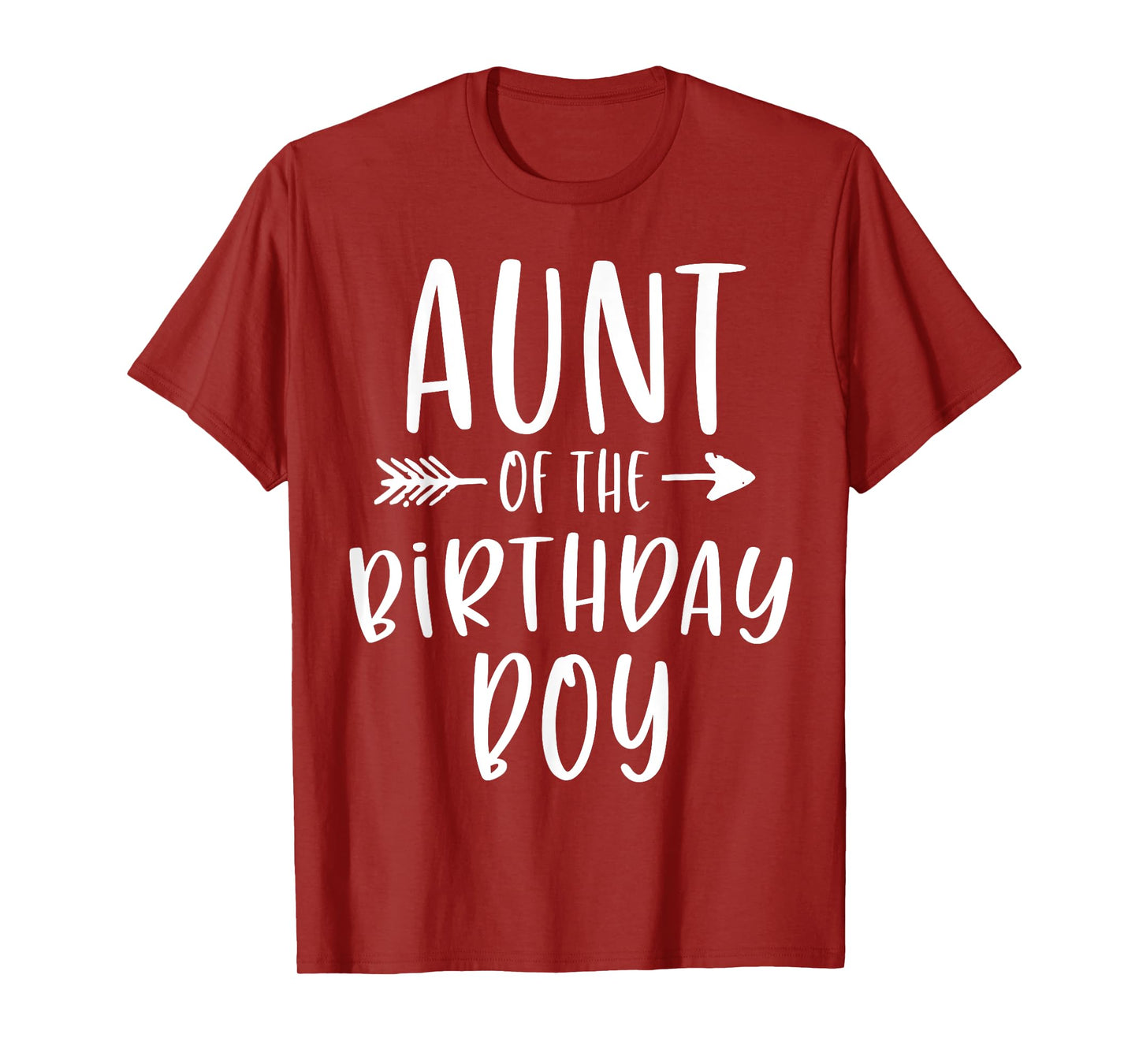 Aunt of the Birthday Boy Auntie And Nephew Bday Party T-Shirt