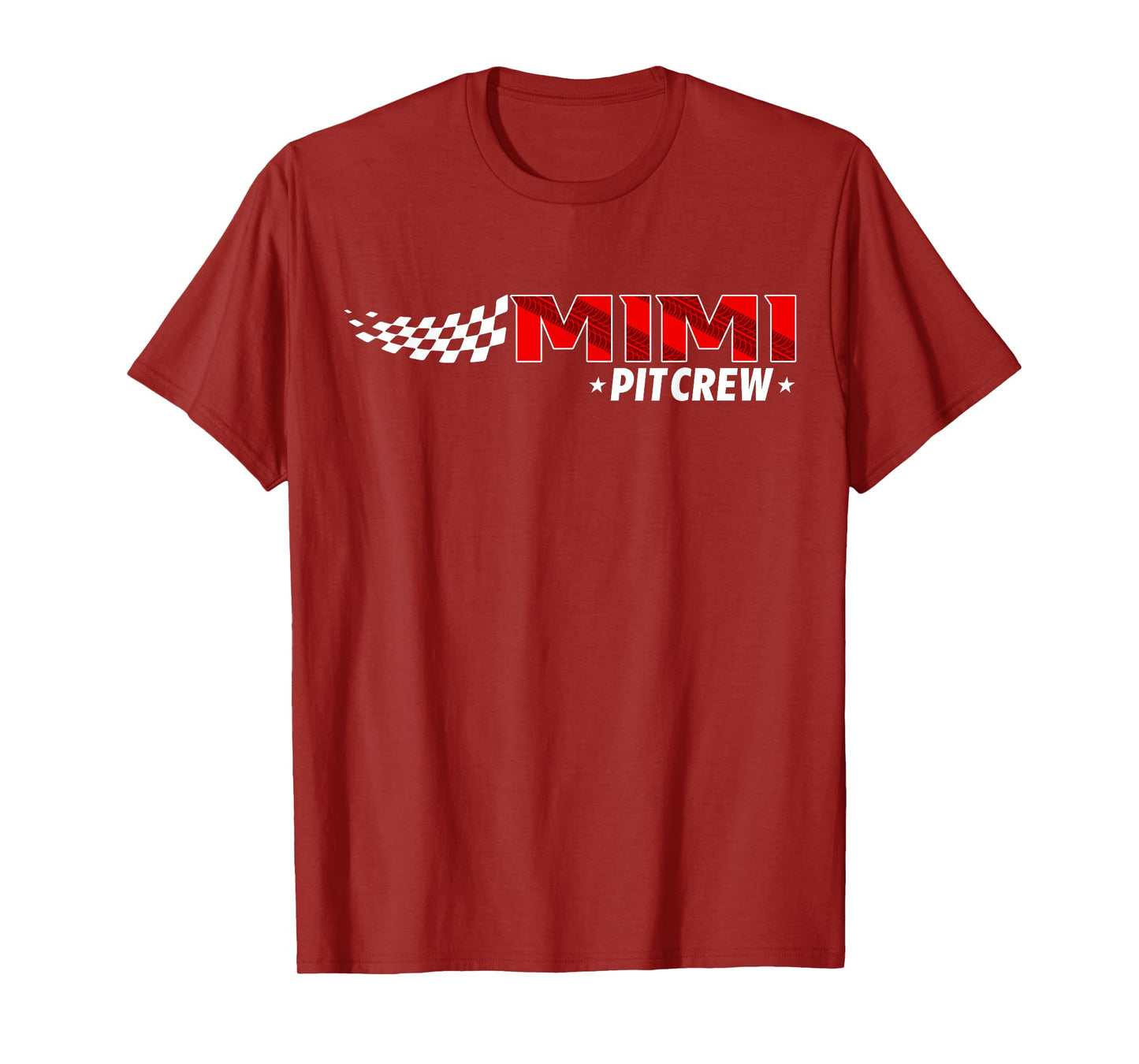 Race Car Birthday Party Racing Family Mimi Pit Crew T-Shirt