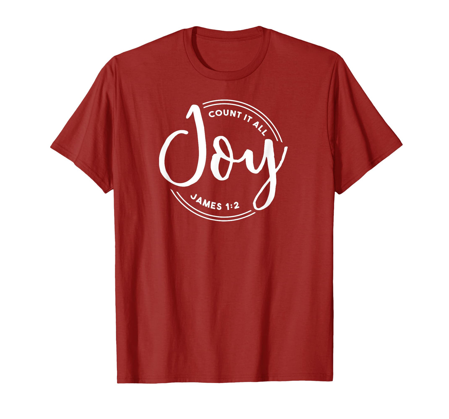 Count It All Joy Bible Verse Quote T-Shirt I Choose Joy T-Shirt