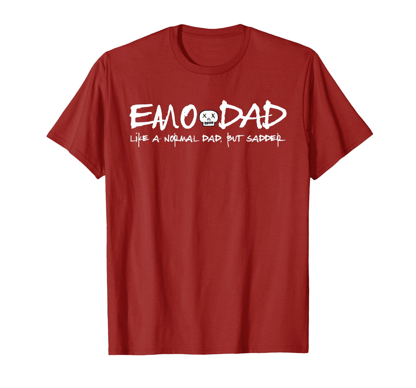 Emo Dad Like a Regular Dad But Sadder Emo T-Shirt