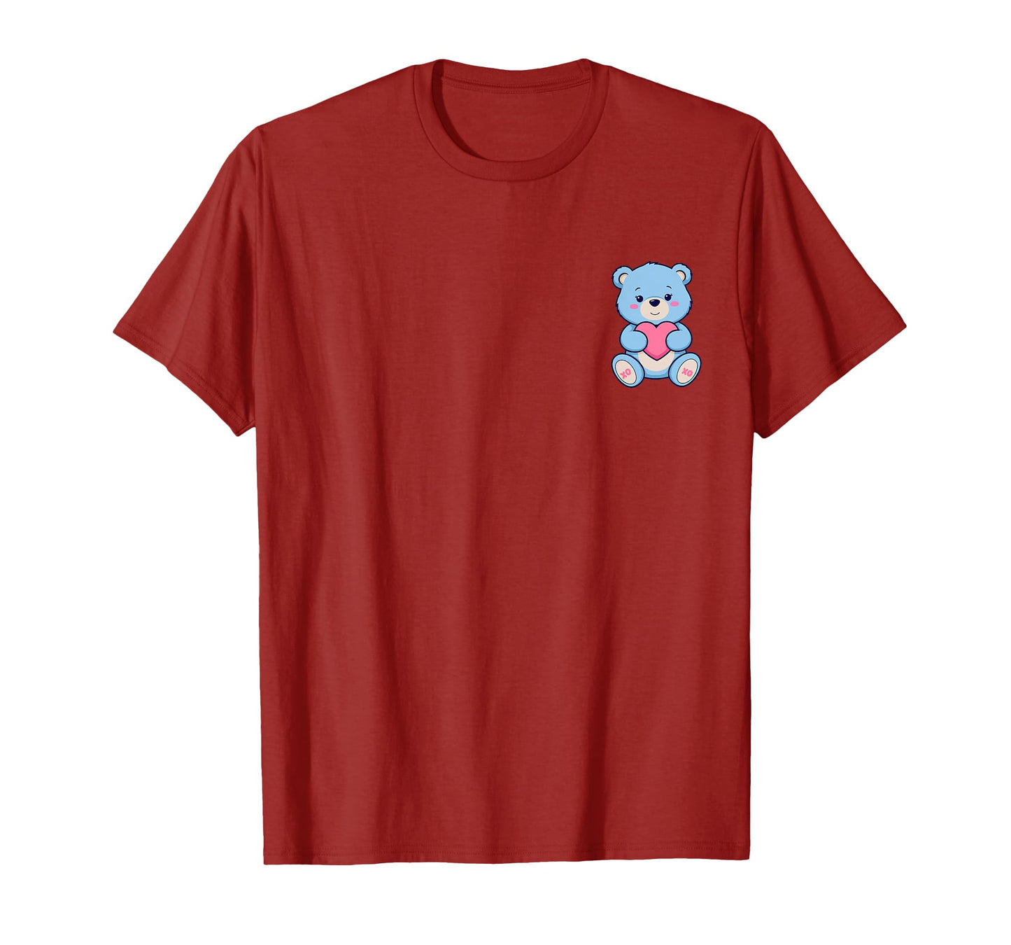 Where My Hug at Cute Teddy Bear 2 Side T-Shirt