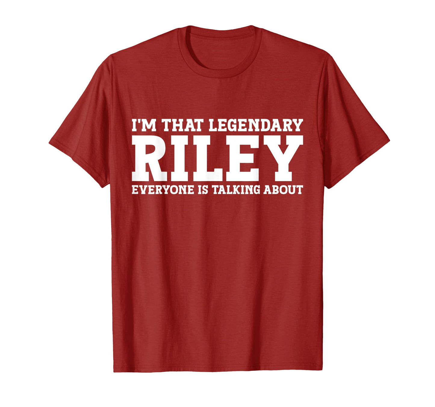 Riley Surname Funny Team Family Last Name Riley T-Shirt