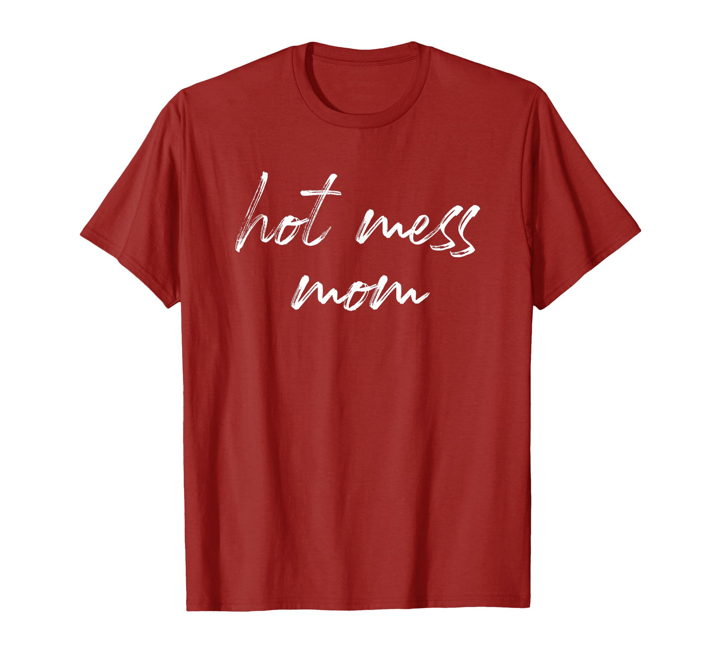 Hot Mess Mom Matching Mom Kid Mothers Day Gift T-Shirt