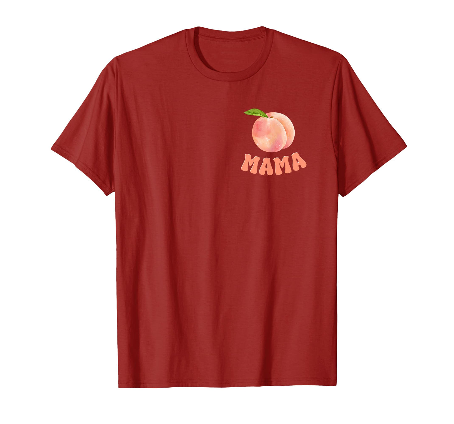 Mama Sweet One Peach 1st Birthday Family Party Mom and Dad T-Shirt