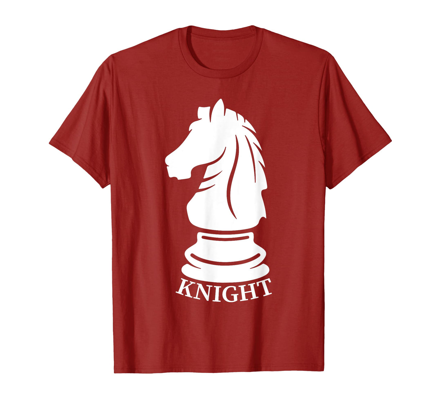 White Knight Chess Piece Chess Lovers Gag Gifts Men Kids T-Shirt