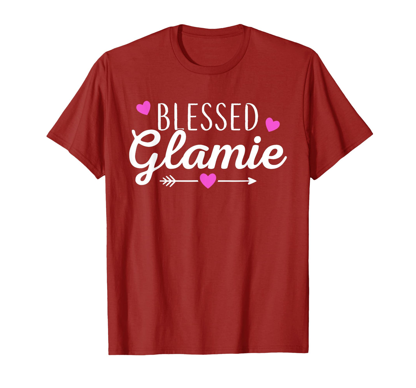 Blessed Glamie Grandma Shirt Grandmother Womens Mothers Day T-Shirt