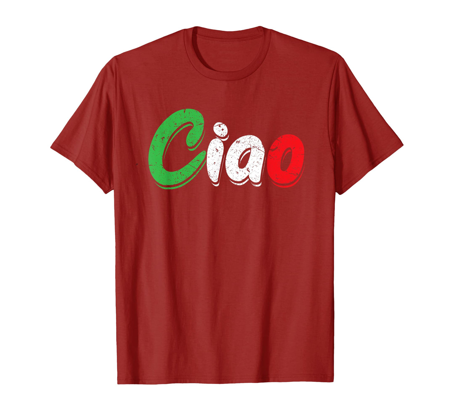 Ciao Italian Greeting Shirt | Italy Lover Language Gift Tee T-Shirt