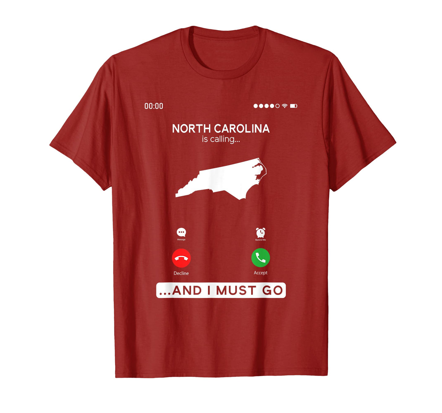North Carolina Is Calling And I Must Go T-Shirt