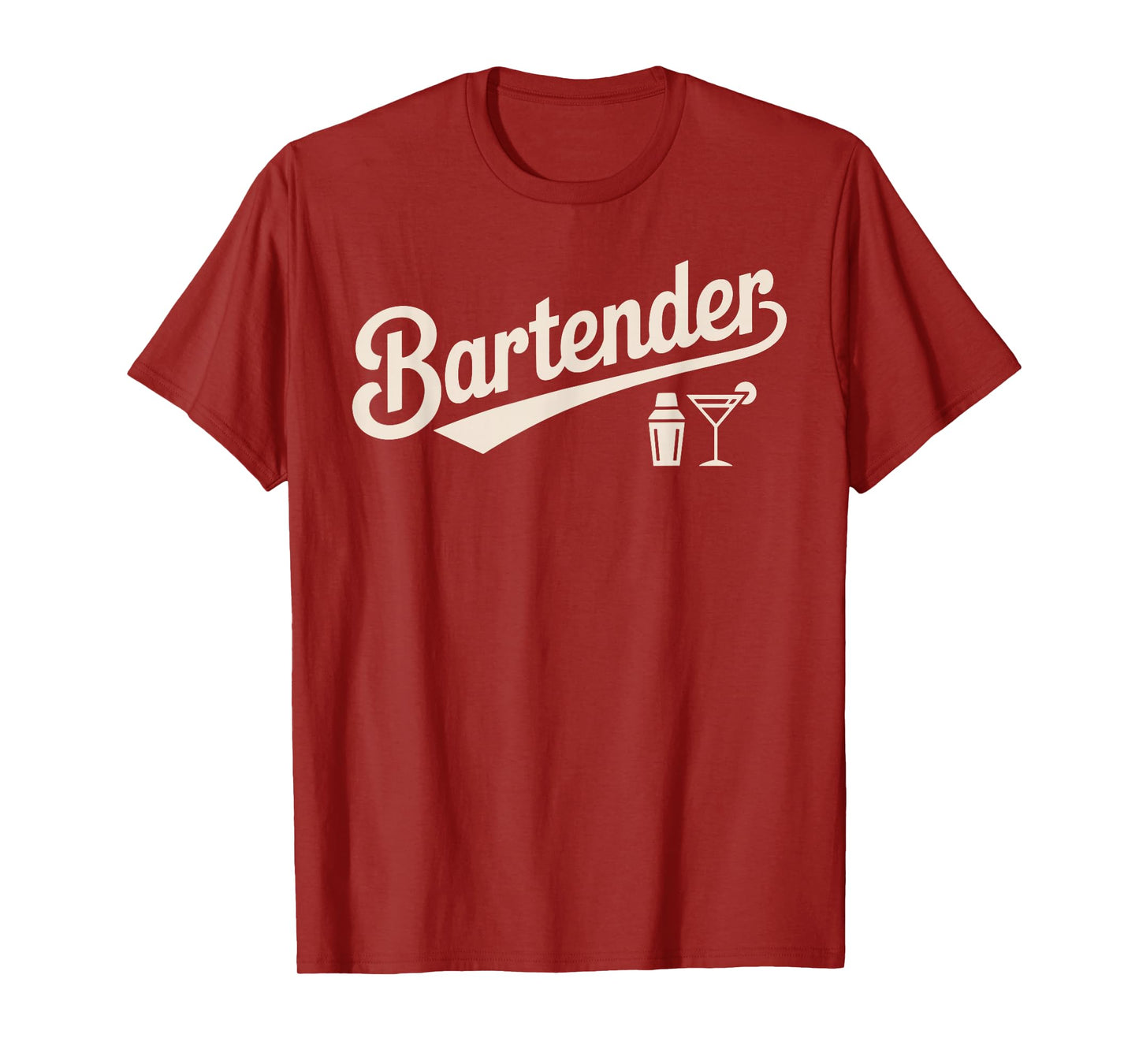 Bartender Art for Men Women Barkeeper Pub Tapster Bartender T-Shirt