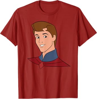 Disney Sleeping Beauty Prince Phillip Big Face Costume T-Shirt
