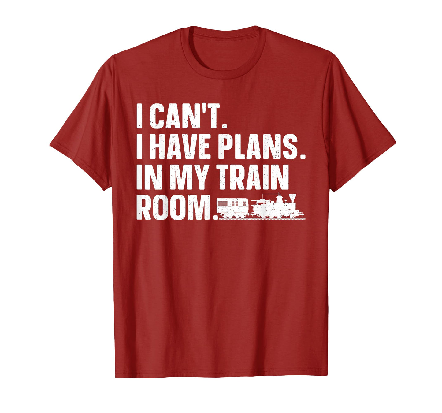 Funny Train Art For Men Women Railroad Conductor Train Lover T-Shirt