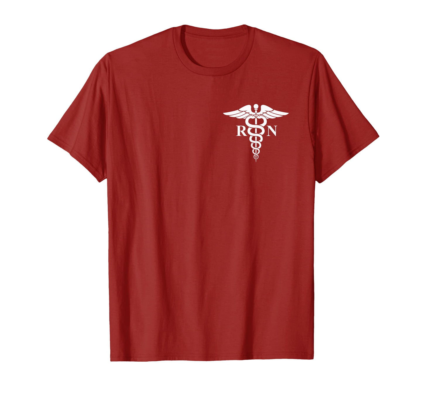 Rn Nurse Caduceus Medical Symbol Nursing Logo Gifts T-Shirt