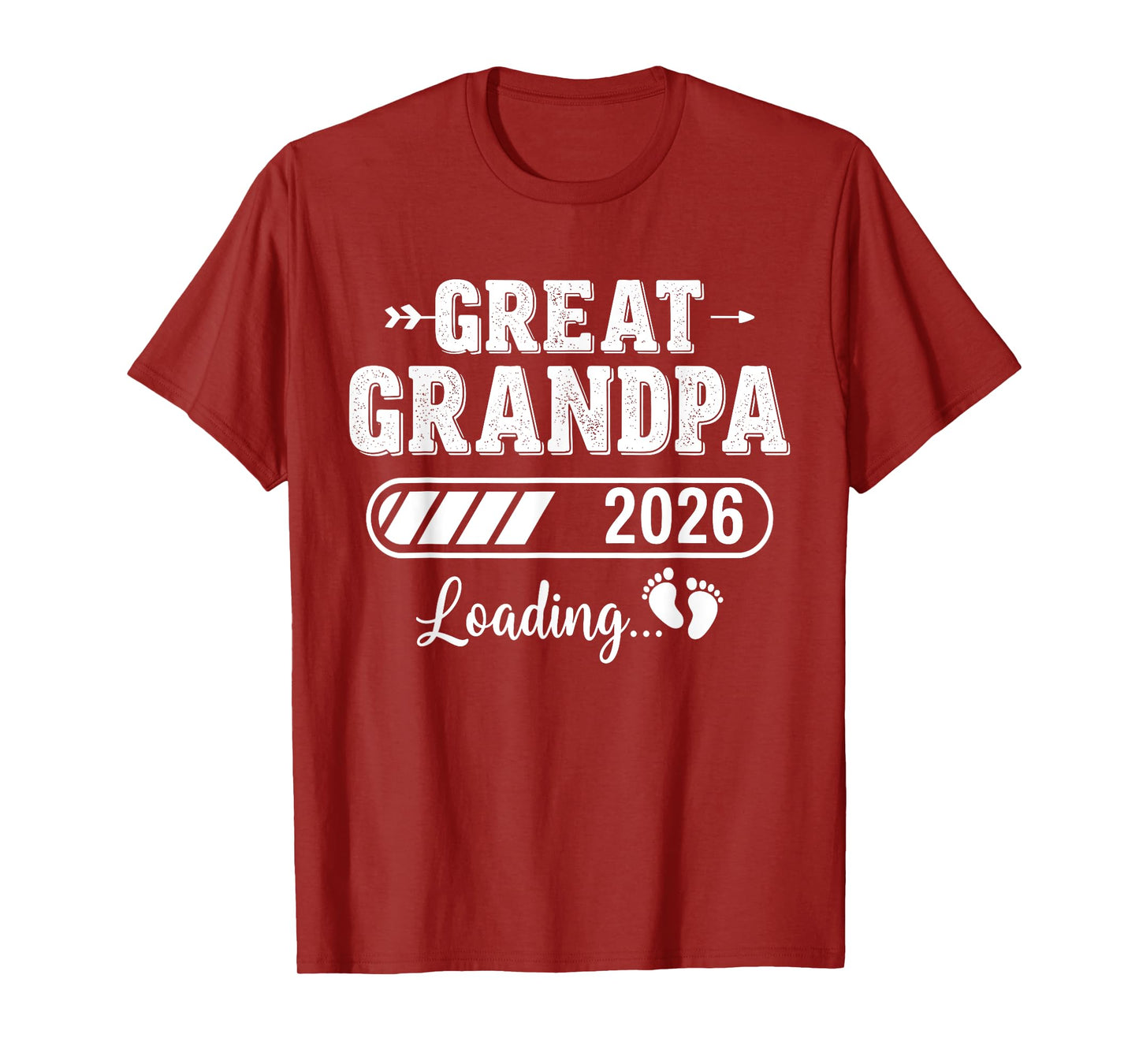 Great Grandpa 2026 Loading T-Shirt